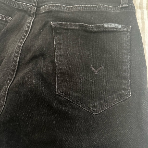 Hudson Blair High Rise Skinny Crop Black Women's Jeans - Picture 3 of 8
